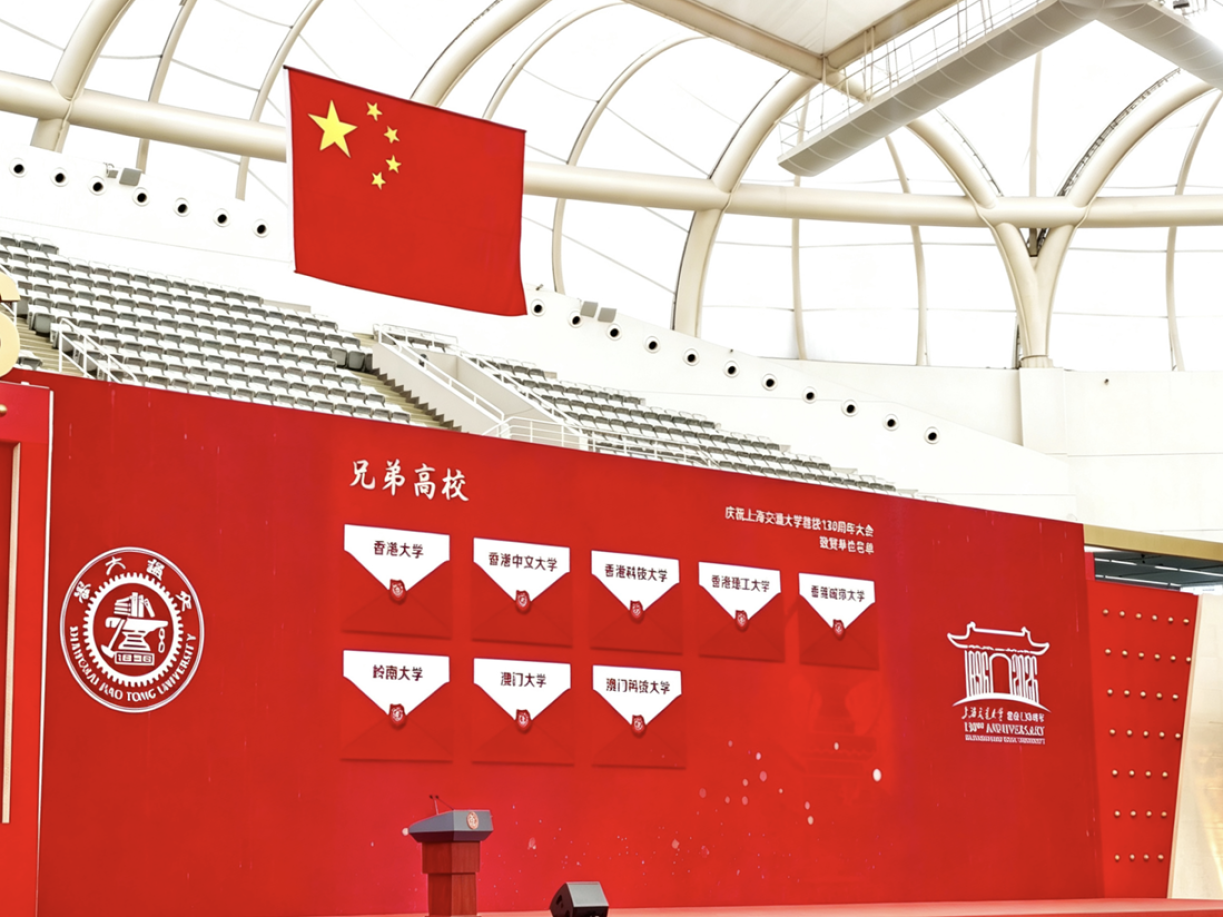 The institutions congratulating SJTU on its 130th Anniversary.