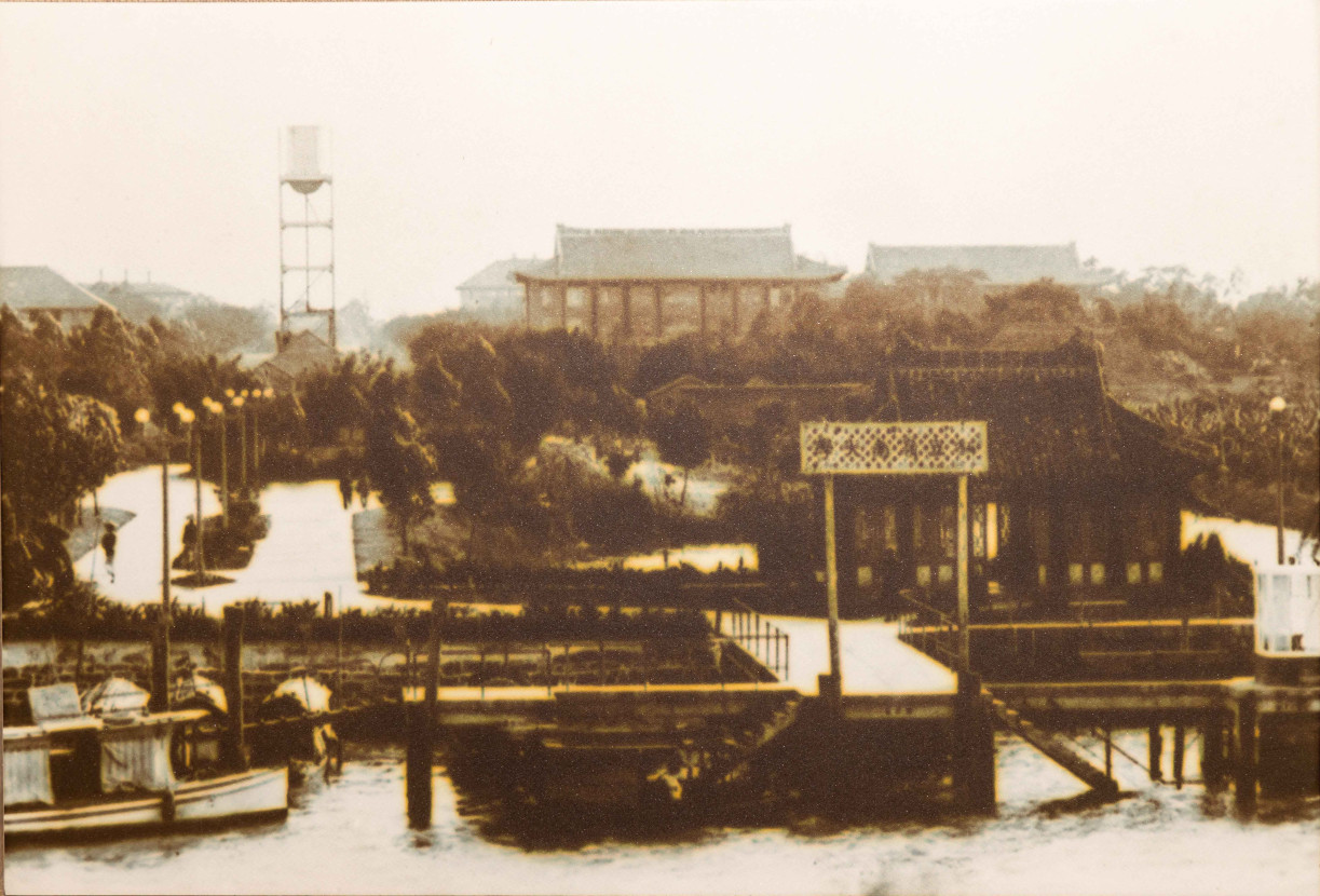 1920年代嶺南大學康樂校園的歷史照片。