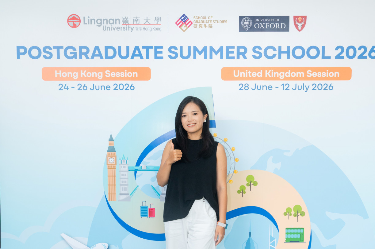 就读研究生院健康分析与管理理学硕士课程的学生周莹同学期望,能在牛津大学深入学习AI的应用,并藉此争取更多学术成长的机会。