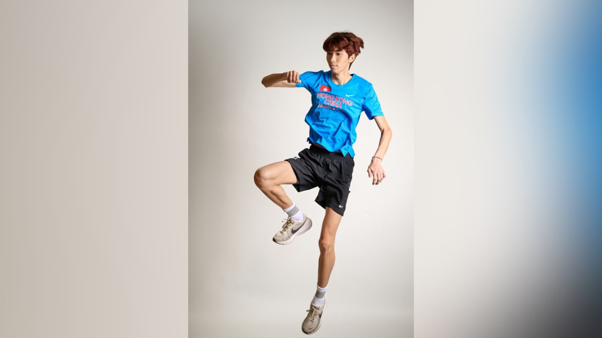 跳高運動員許智文。