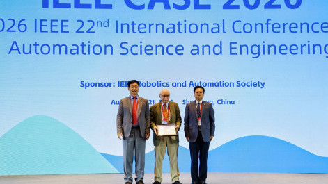 嶺南院士、國際著名化學工程學者Grossmann教授出席IEEE CASE 2026 分享企業整體優化及工業生產規劃研究