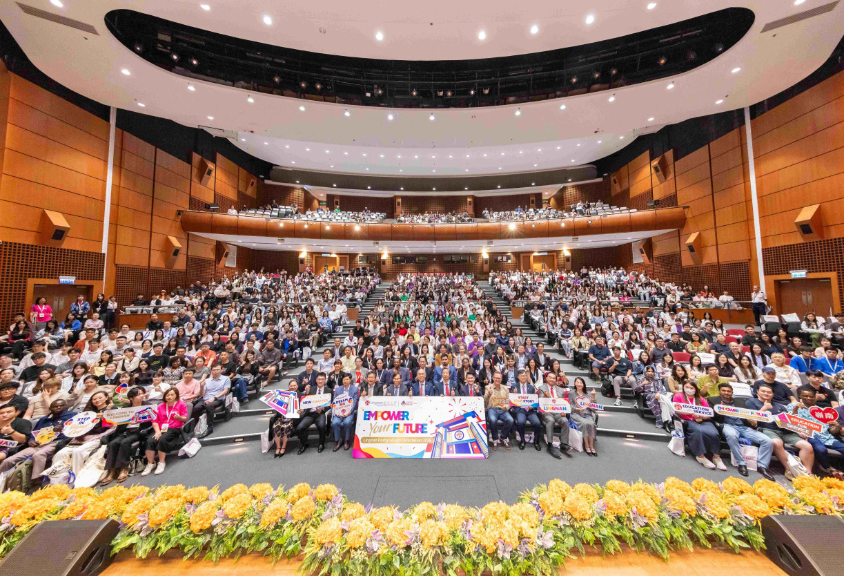 Lingnan University holds its Postgraduate Orientation Day.