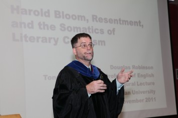 Prof Douglas Robinson, Tong Tin Sun Chair Professor of English and Head of the English Department at Lingnan University.