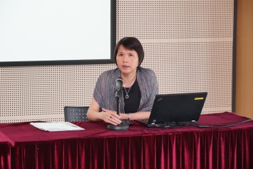 羅淑敏教授於7月5日主持公開講座。