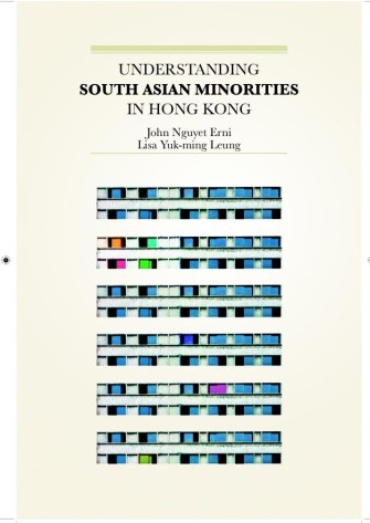 梁教授和陳教授合著新書《瞭解本港的南亞少數族裔》。