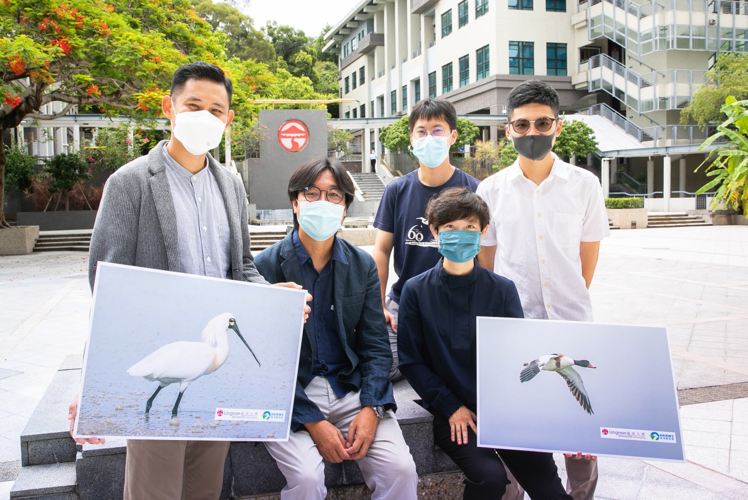 Research team from the Science Unit of LU and the HKBWS.