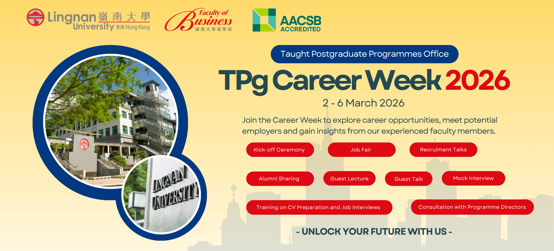 TPg Career Week 2026 Banner
