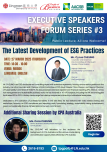 Executive Speakers Forum Series #3: The latest Development of ESG Practices