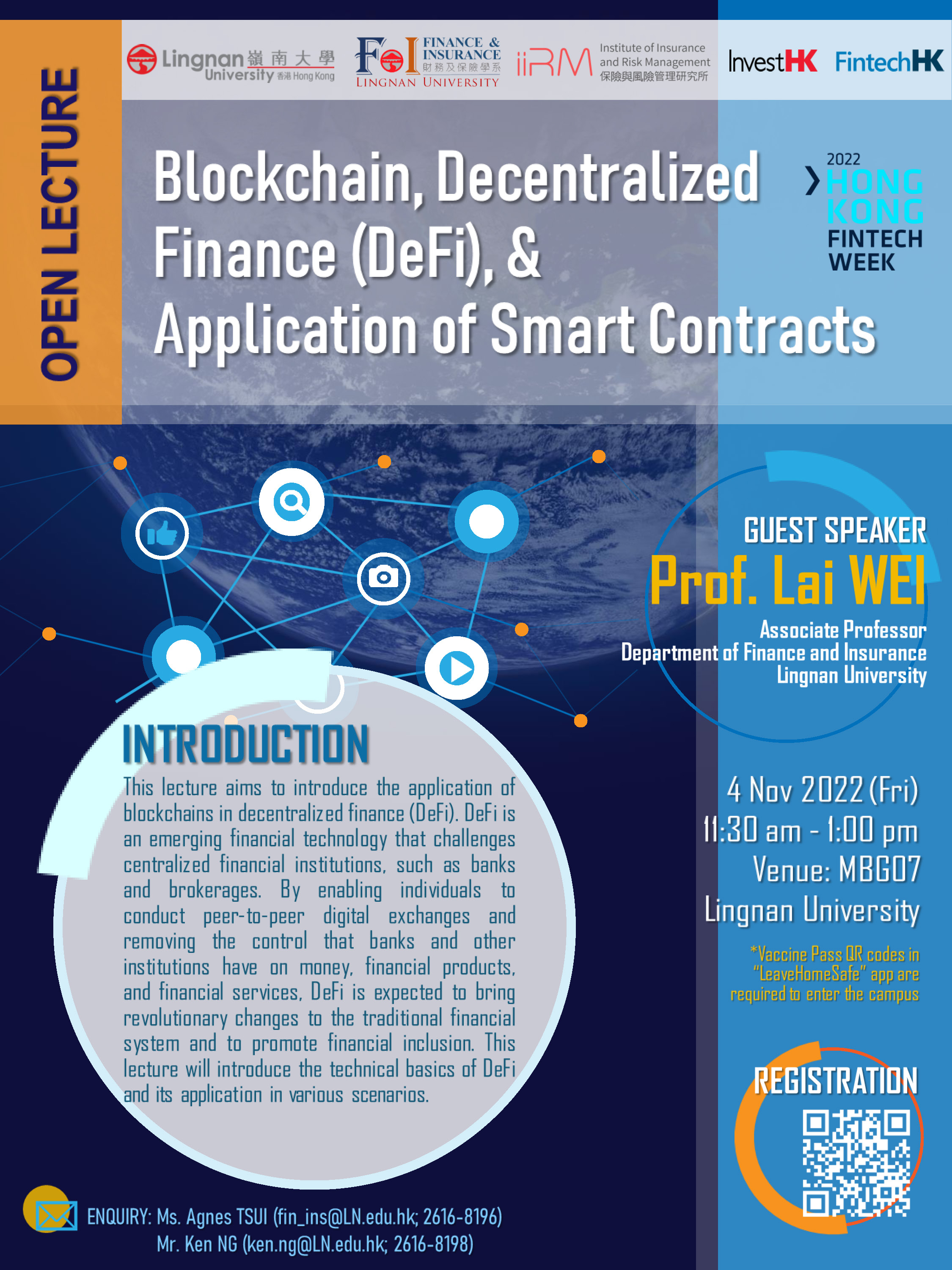 Poster (Open Lecture for Fintech Week)