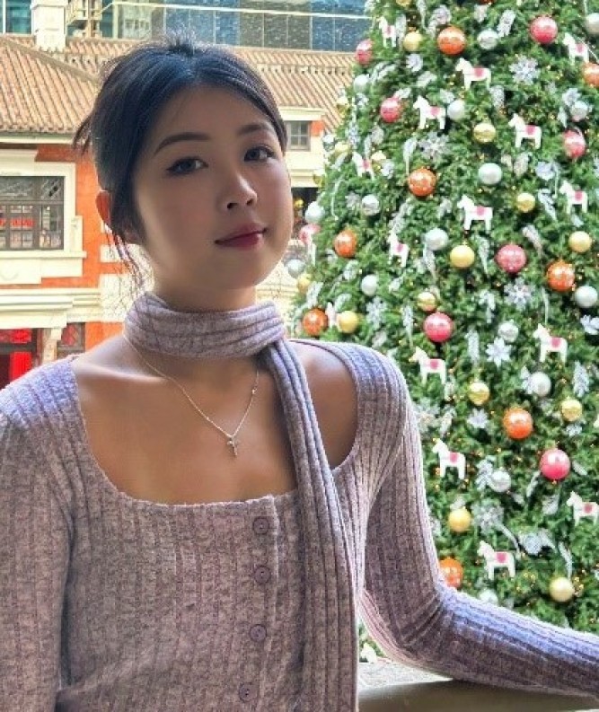 Ms. HONG Danna, graduate of 2023/24