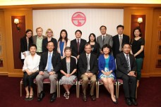 A delegation from Lingnan Foundation pays visit to Lingnan