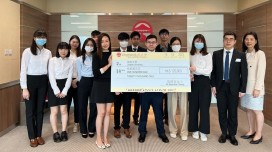 Cheque Presentation and Sharing Session of Yuen Tak Hung Financial Assistance