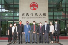 Delegation of The Chinese Manufacturers' Association of Hong Kong Visits Lingnan University