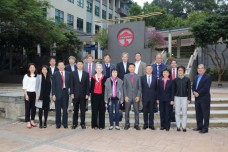 Lingnan Foundation Board of Trustees visits Lingnan University