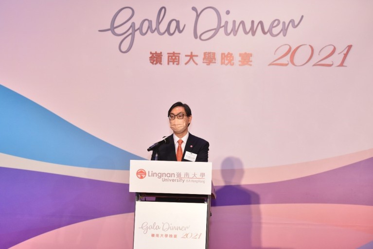 Mr Augustine Wong, Deputy Chairman of the Council, delivers welcoming remarks.