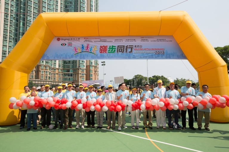 "Walking with Lingnanians" Fundraising Walkathon 2013
