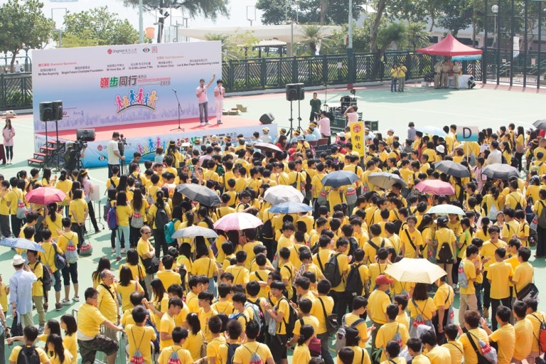 "Walking with Lingnanians" Fundraising Walkathon 2013
