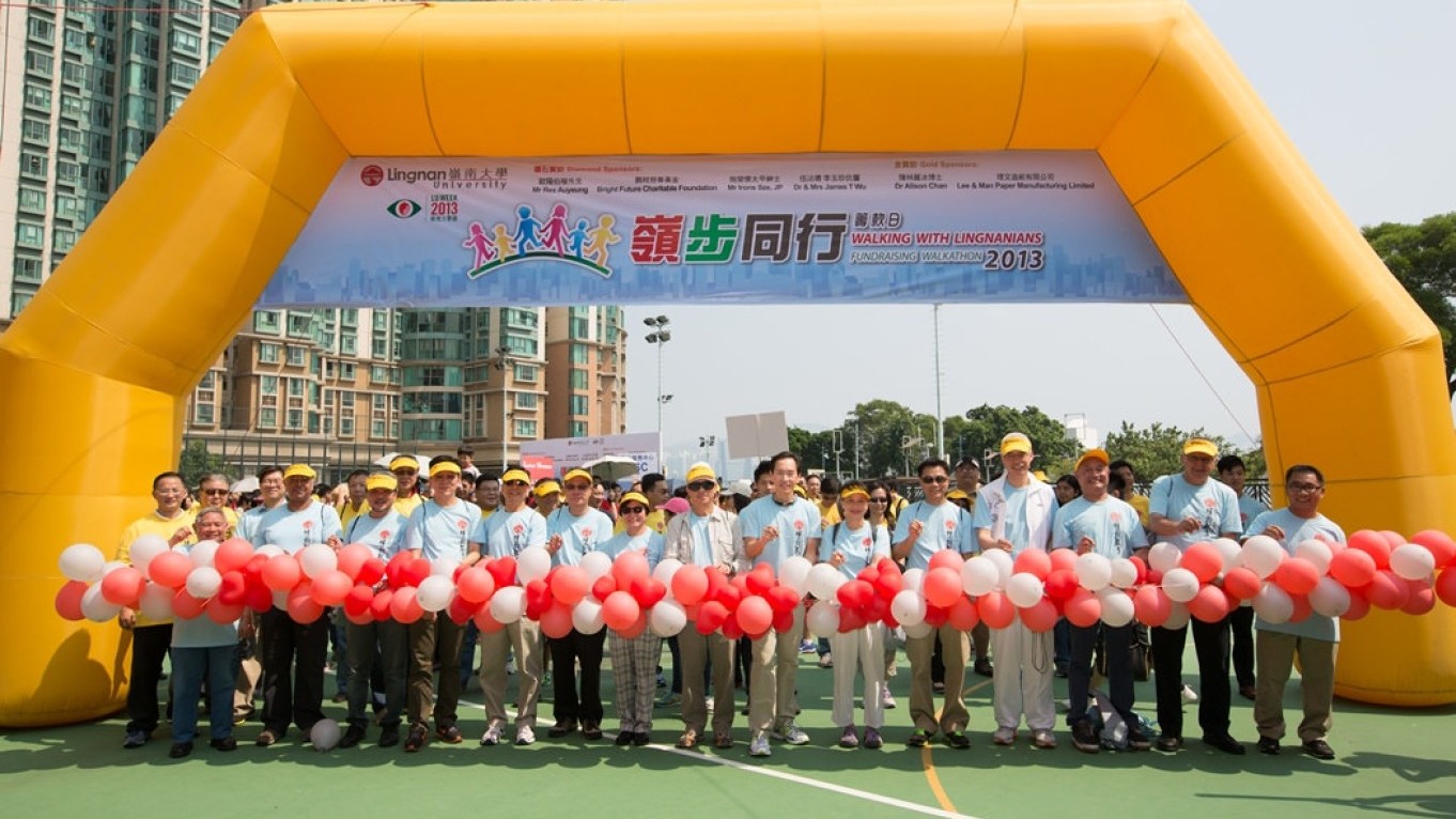 "Walking with Lingnanians" Fundraising Walkathon 2013