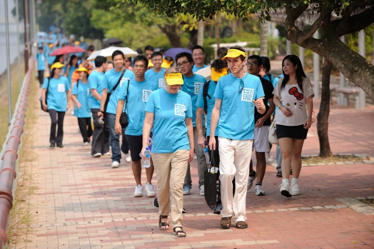 “Walking with Lingnanians” Fundraising Walkathon 2012
