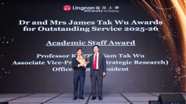 Dr and Mrs James Tak Wu Awards for Outstanding Service 2025/26