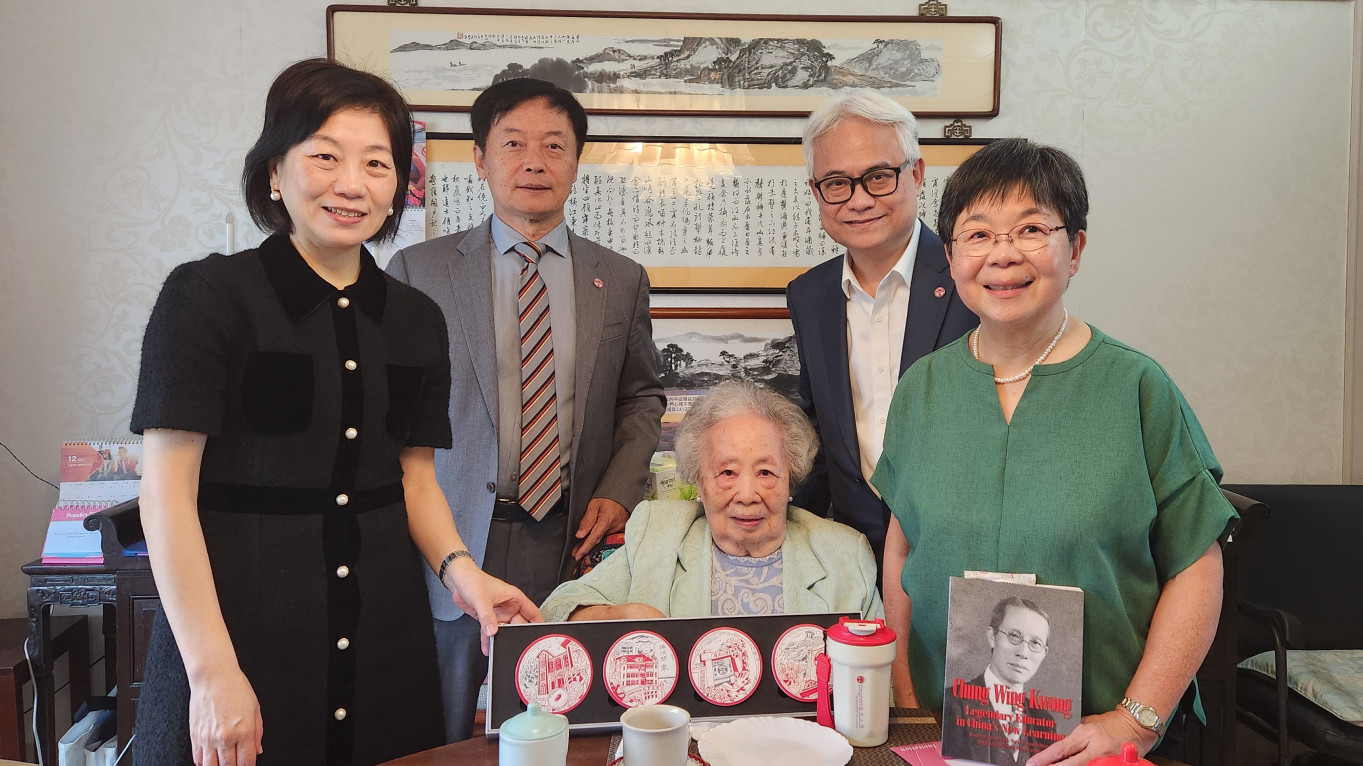 Lingnan University meets with Dr Gennie Lee to honour the Lam family's legacy