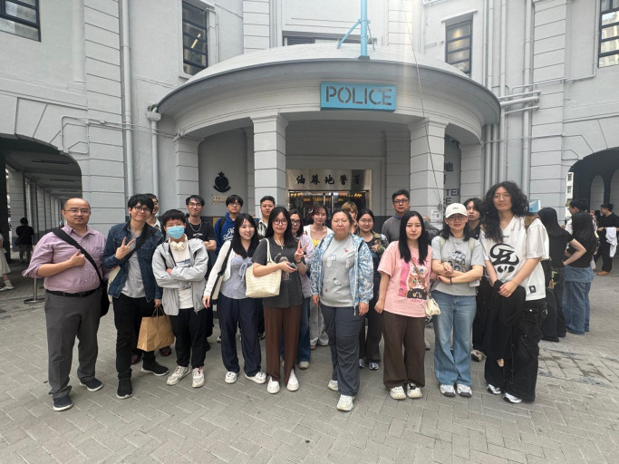 Old Yau Ma Tei Police Station during the Light and Shadow Journey field trip
