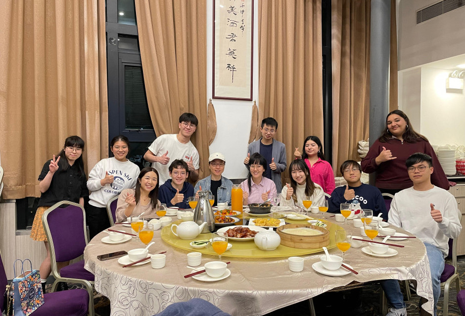 Dinner with Student Representatives