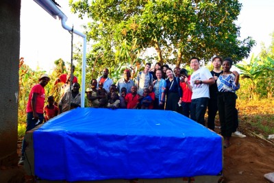 water project at uganda