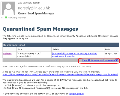 Release multiple messages