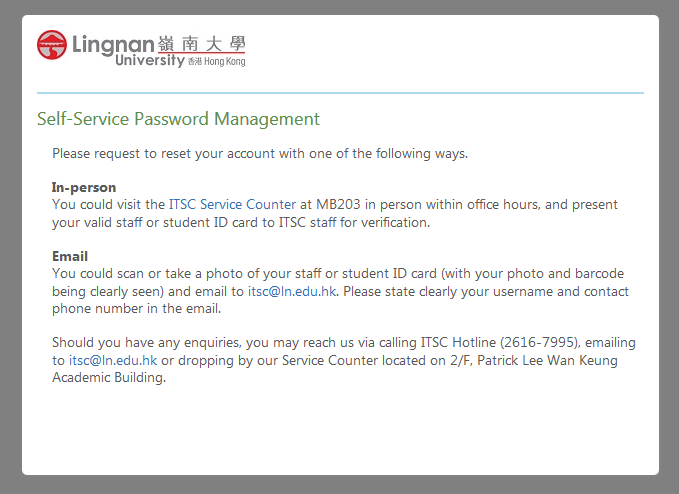 Security questions note registered