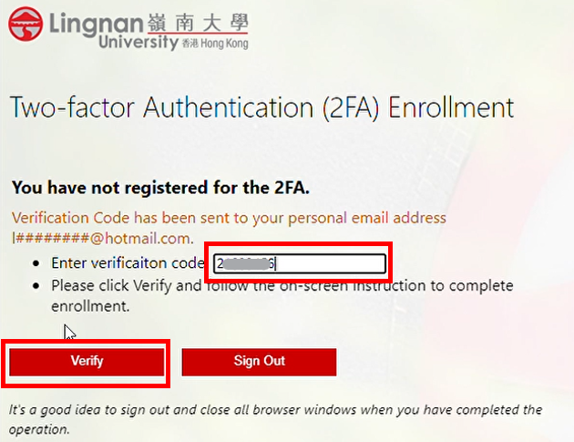 verify