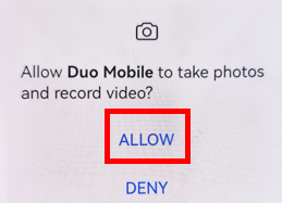allow