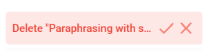 ChatGPT delete