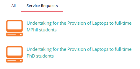 Service Requests