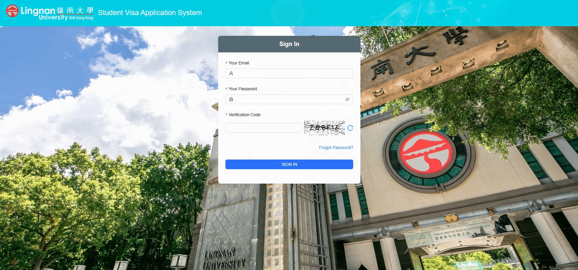 Screenshot of SVAS