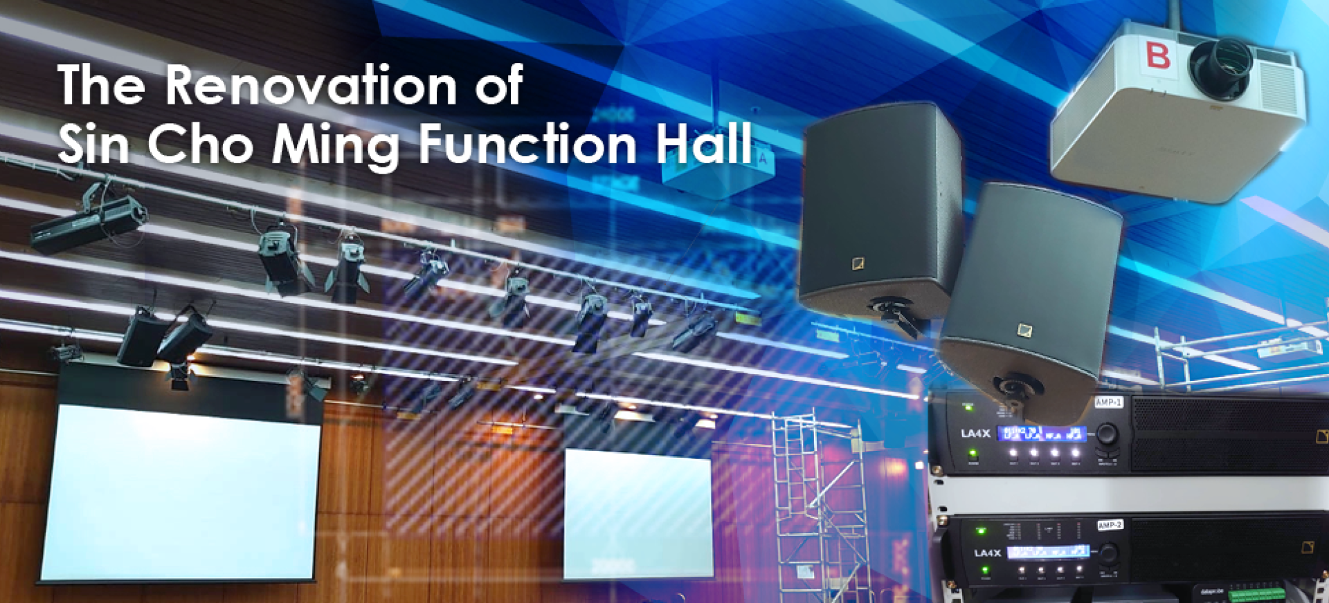 The Renovation of Sin Cho Ming Function Hall