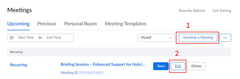Meetings