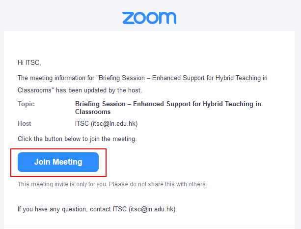 Join Meeting
