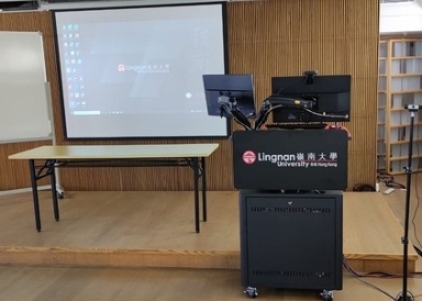 New Lectern Setup at JTIA Classroom