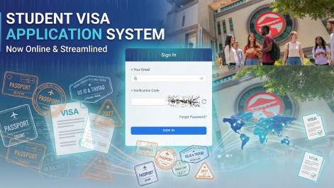Launch of Student Visa Application System