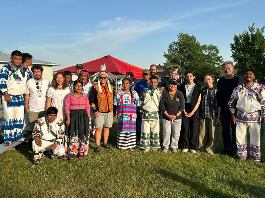 Field work at Nipissing First Nation