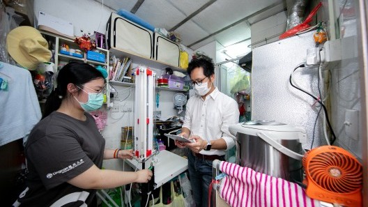 Project Ultra Violite: rapid disinfection service for subdivided units