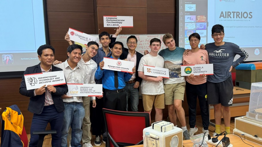 Interns from all corners of the world