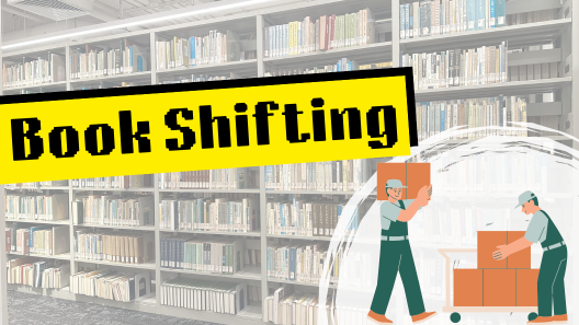 Book Shifting in Progress