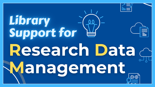 Library Support for Research Data Management