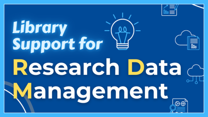 Library Support for Research Data Management