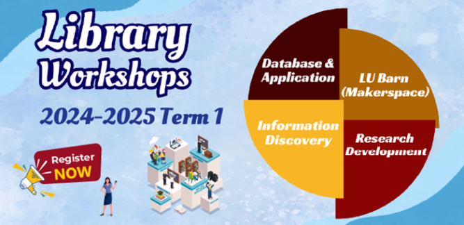 2024/25 Term 1 Library Workshops