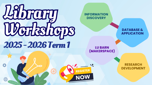 2025/26 Term 1 Library Workshops