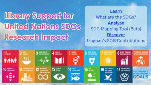 Explore Your Research Impact on Global Sustainability - SDGs Research Impact Services