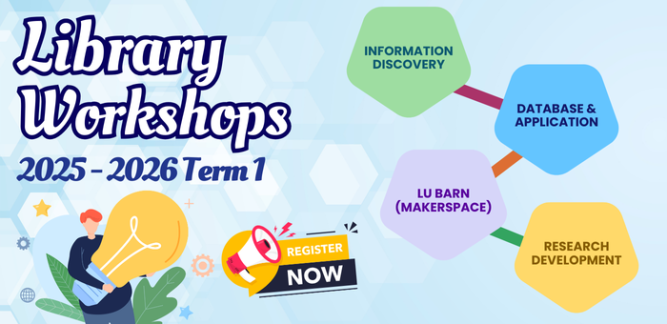 2025/26 Term 1 Library Workshops
